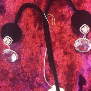 NWOT Rhinestone Earrings